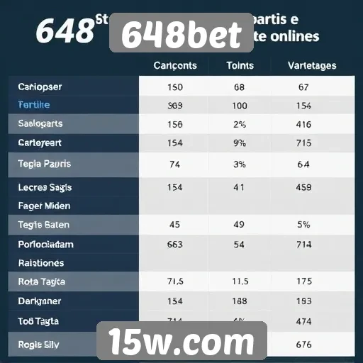 Comparativo com outros sites de apostas online