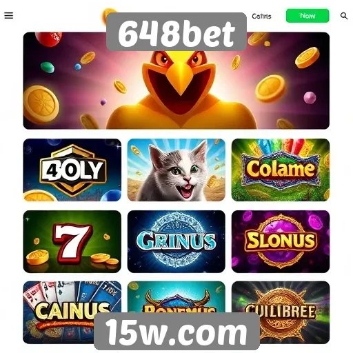 Novidades no catálogo de jogos da 648bet