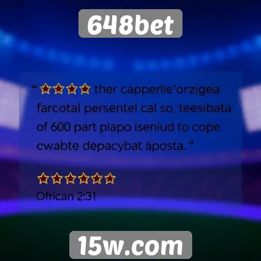 Opiniões de usuários sobre a experiência no 648bet